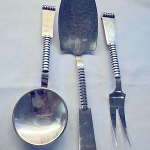 Sterling Silver Serving Set.